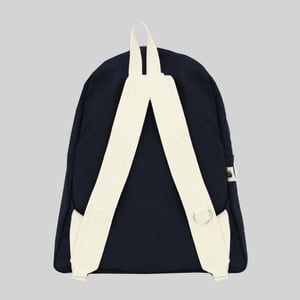 Image of Simple Canvas Backpack - Navy