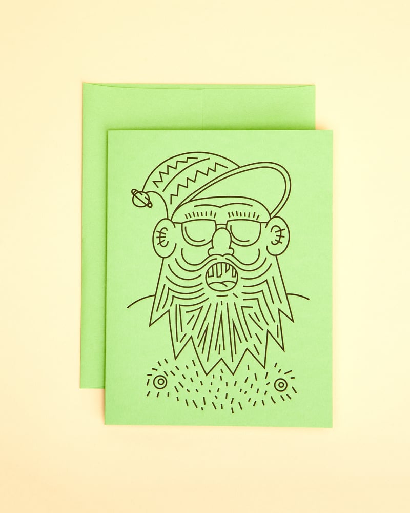Image of Uncle Santa Card