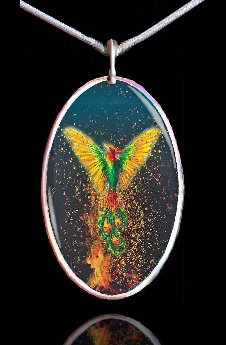 Image of Phoenix Rising Energy Pendant