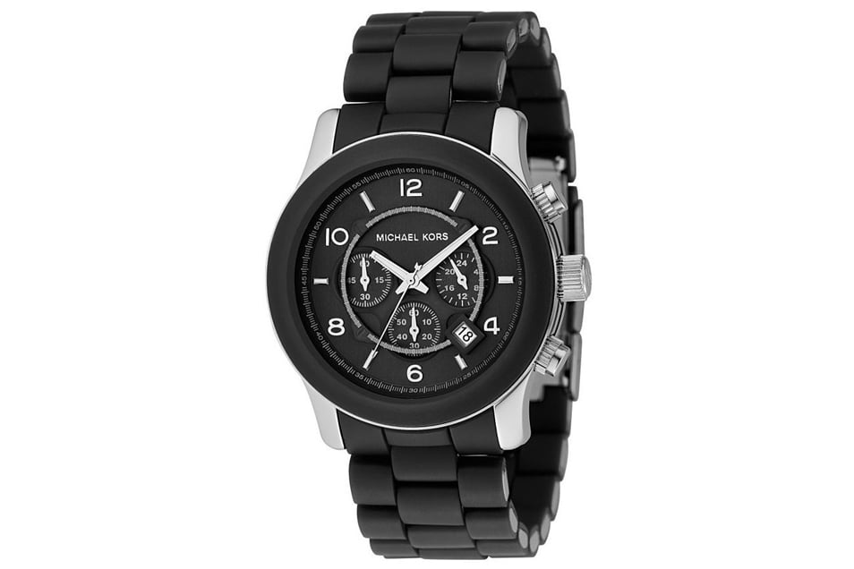 Michael Kors Unisex Slim Runway IonPlated Stainless Steel Bracelet Watch  44mm  Macys
