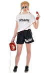 Cocaine Clothing Fitness Tee Kick on Sports Kick out Drugs