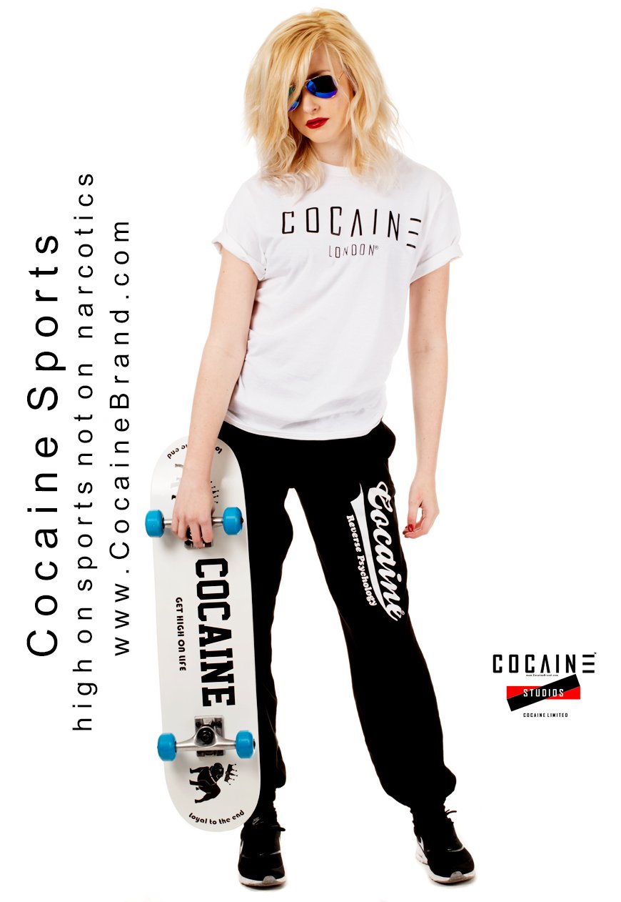 Cocaine Clothing Official Fitness Designer Joggers