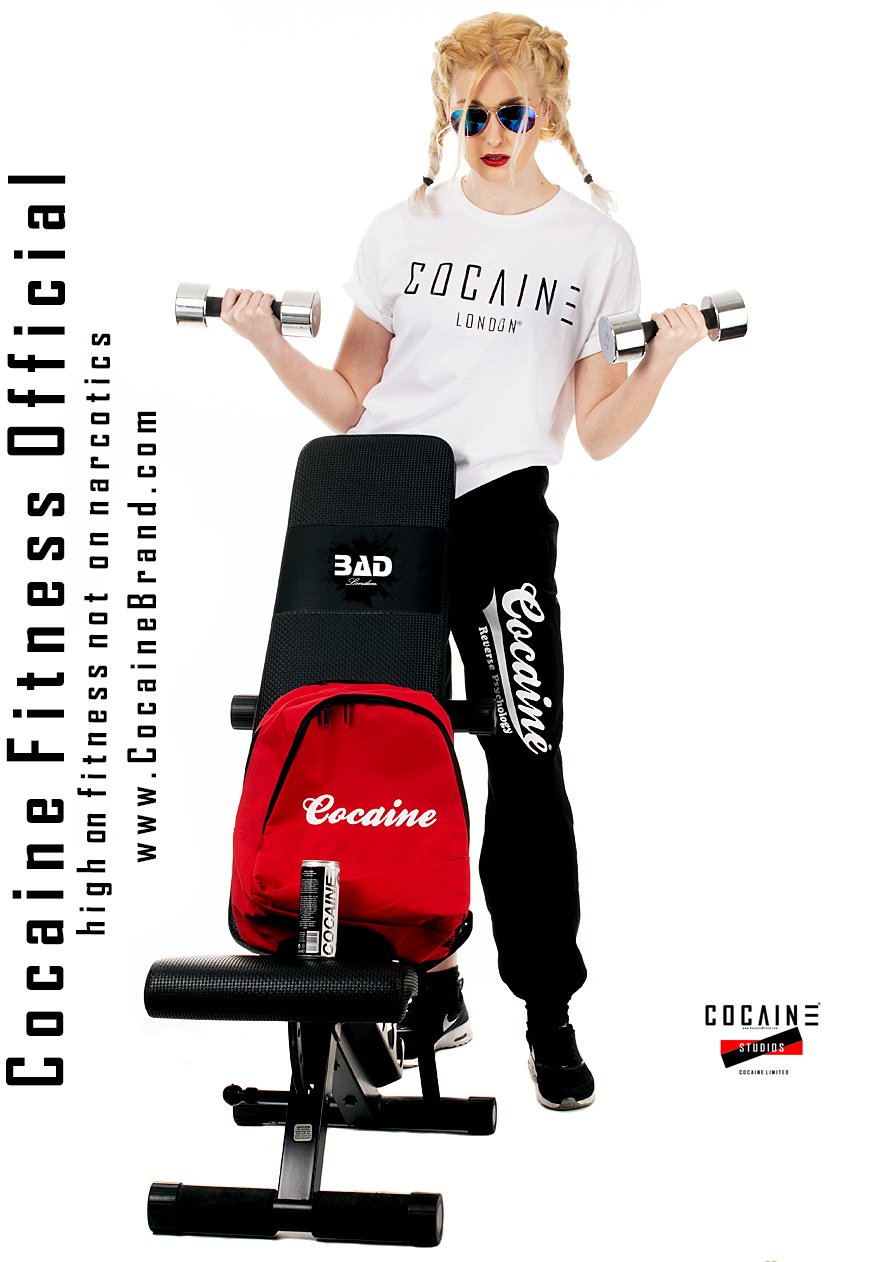 Cocaine Clothing Official Fitness Designer Joggers