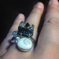 Image 2 of Eye of Shiva, Raw Tourmaline, and Herkimer Diamonds 
