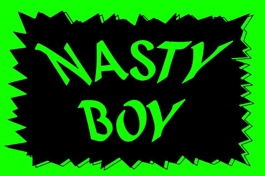 Image of Nasty boy sticker