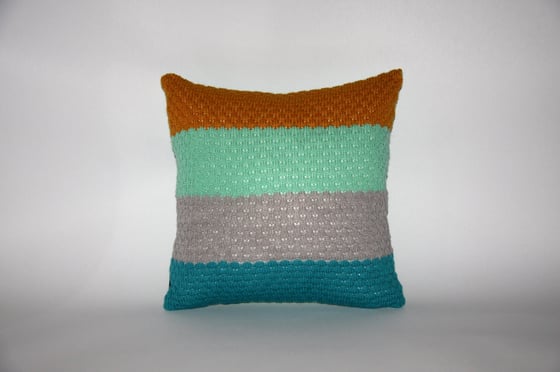 Image of Colour Block Cushion