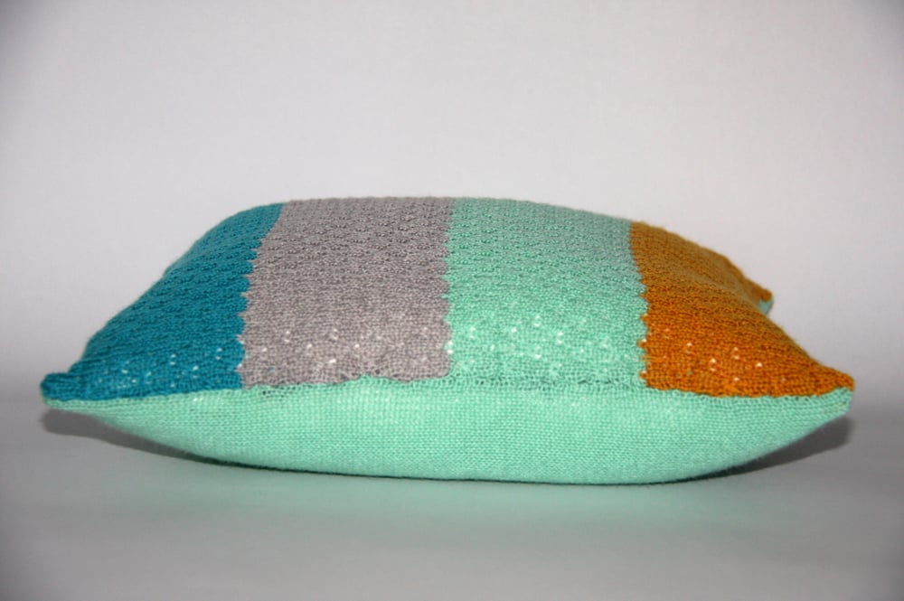 Image of Colour Block Cushion
