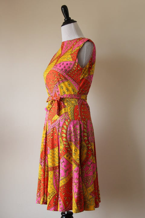 Image of SALE Paisley Fields Dress (Orig $75)