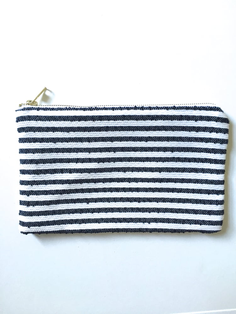 Image of Woven Stripe Purse