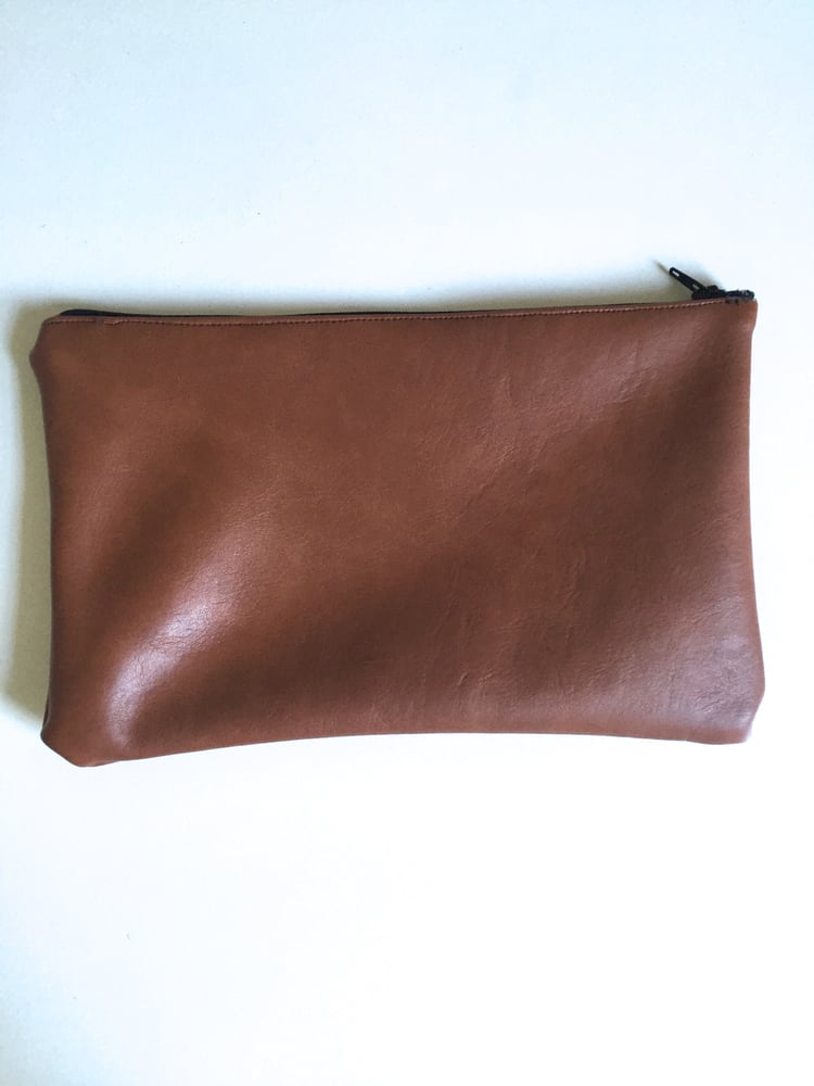 Image of Faux Leather Medium Purse
