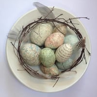Image 4 of Map Covered Eggs - pastel collections and individual eggs