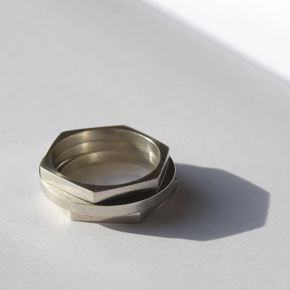 Image of Hexagon/Circle Stack 