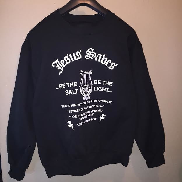 Image of Jesus Saves Sweat Shirt