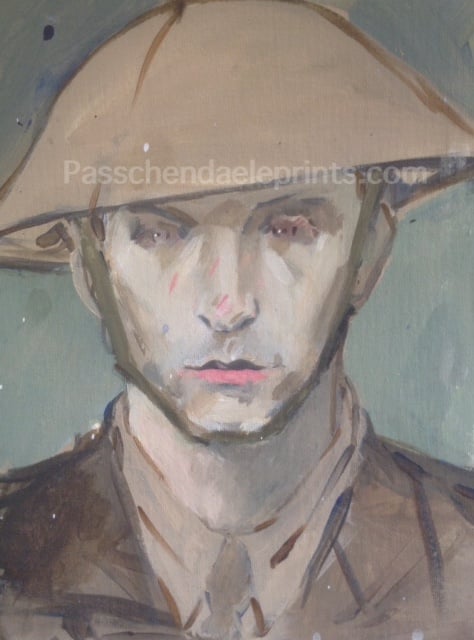 Princess Patricia's Canadian Light Infantry ORIGINAL Study 'After Passchendaele'