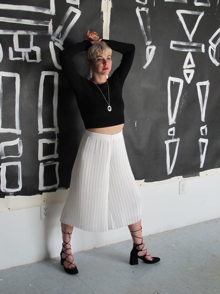 Image of SALE Yoana Baraschi Pleated Culottes