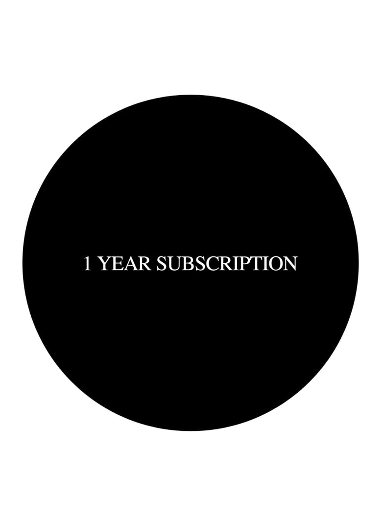 Image of 1 YEAR SUBSCRIPTION