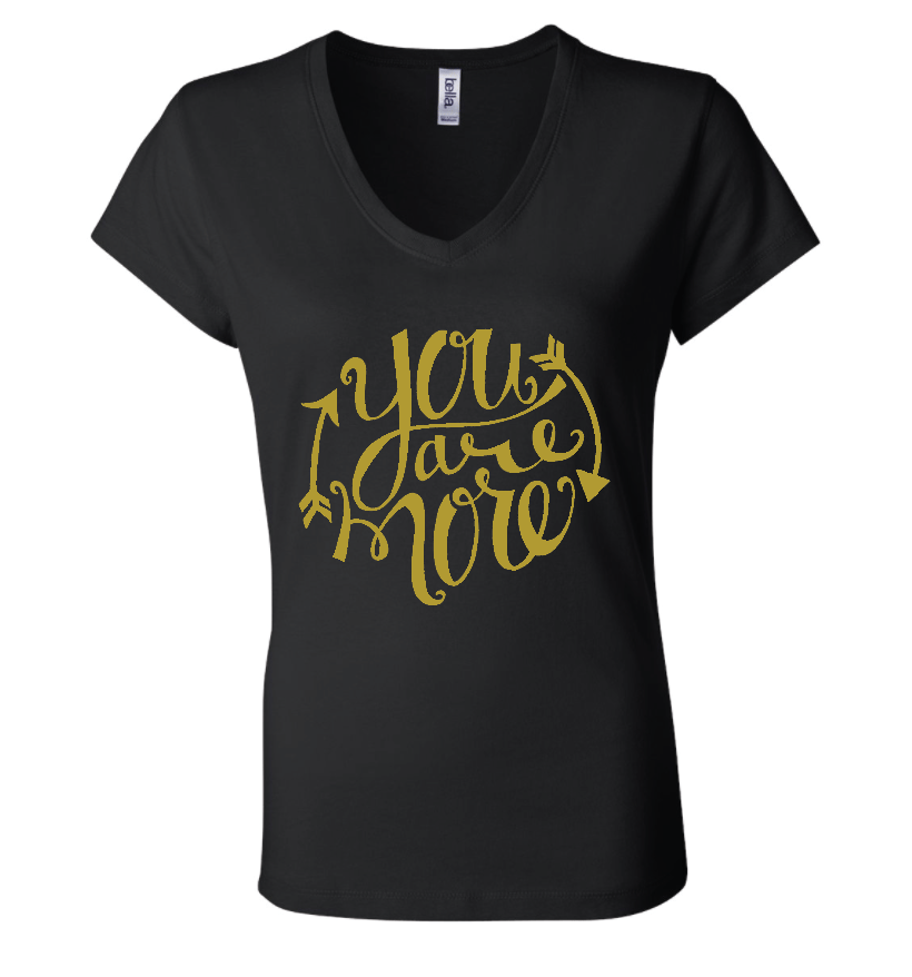 Image of "You Are More" Tee - Black