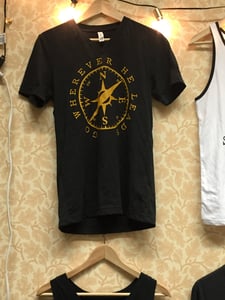 Image of Go wherever He  leads tee