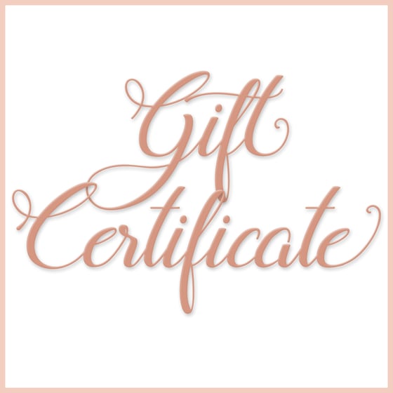 Image of Gift Certificates