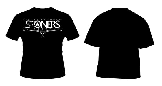 Image of Stoners Lifestyle Black T-Shirt
