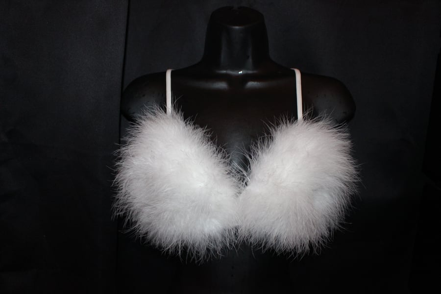 Image of Handmade Fur Bra