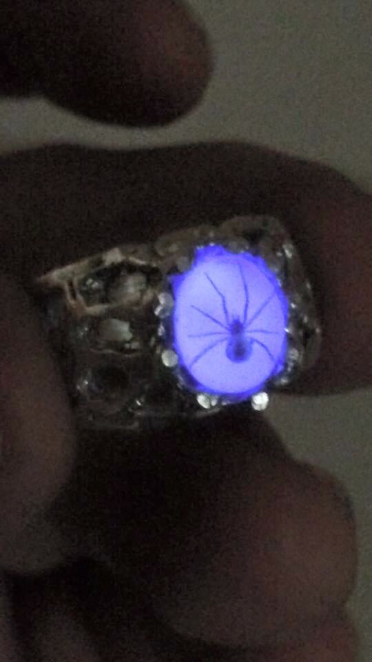 Image of Xxx Z' UV Small Oval Ring xxX