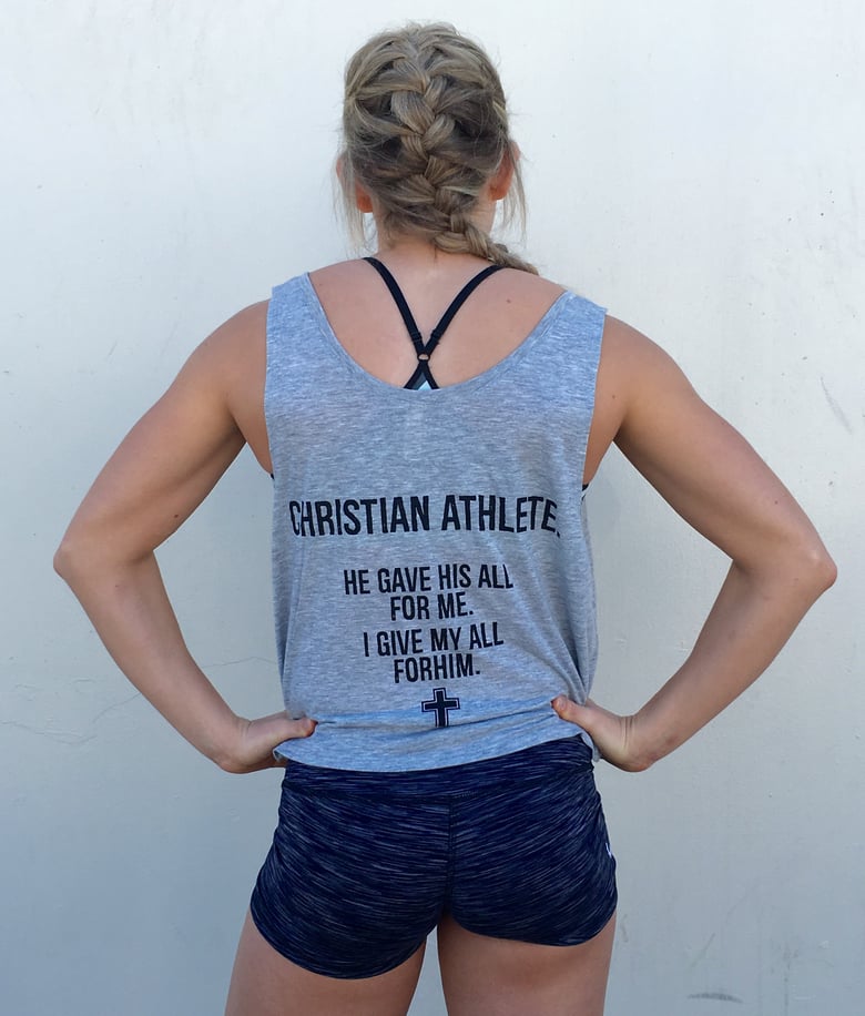 Image of Women's CHRISTIAN ATHLETE gray