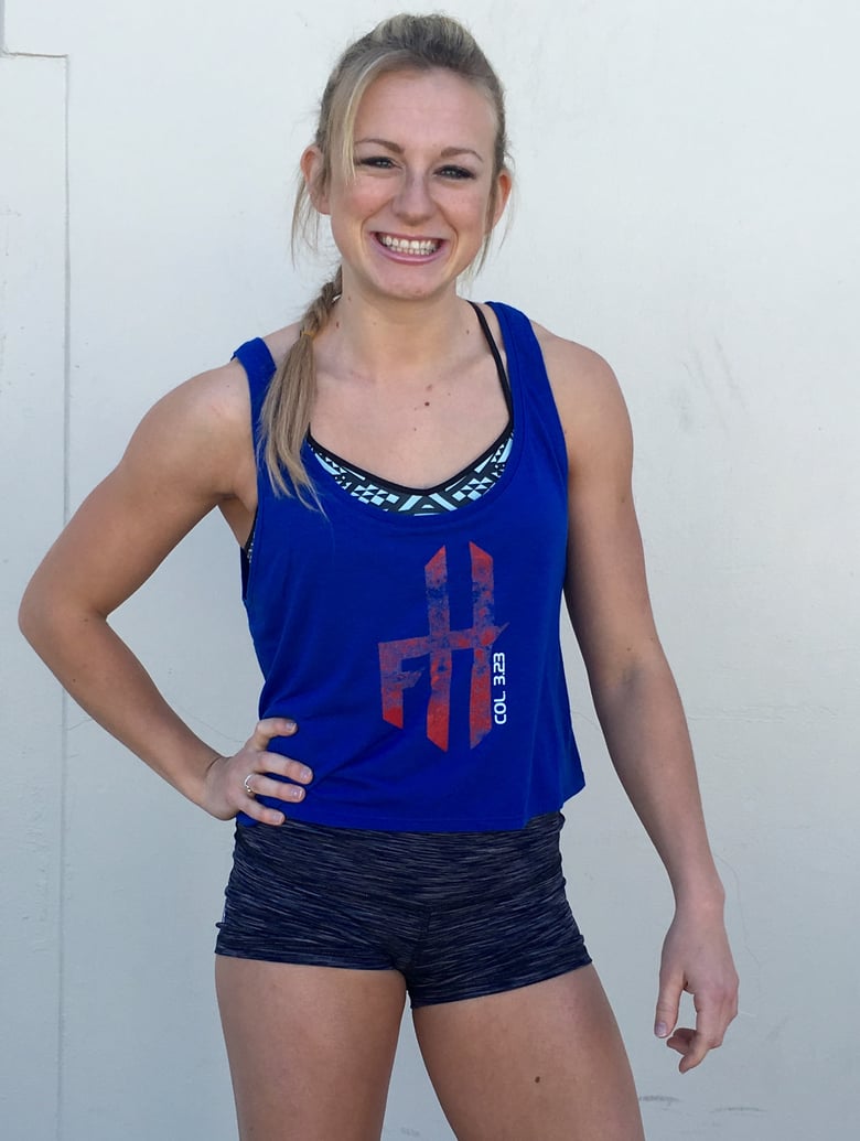 Image of Women's CHRISTIAN ATHLETE blue