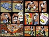 Image of "Skitzo Bakes a Cake"-Digital Comic Book