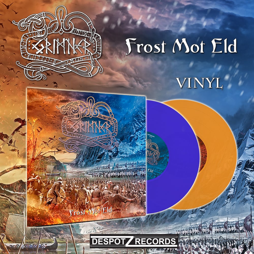 Image of Grimner - Frost Mot Eld (Orange LP/Blue LP)