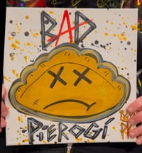 Bad Pierogi Original Logo Art