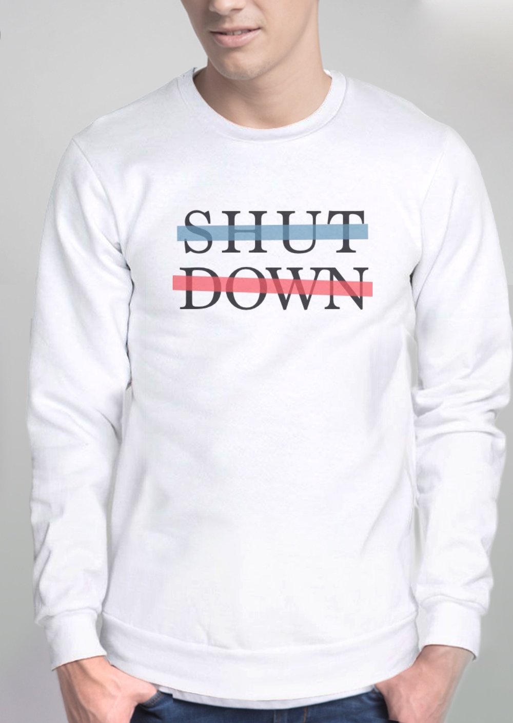 Shut Down logo Sweatshirt