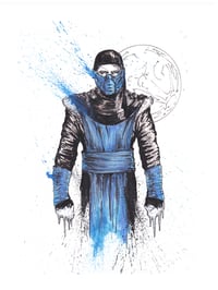 Image 6 of 5-Print Set Mortal Kombat 6x8 Signed Art Print Set 3