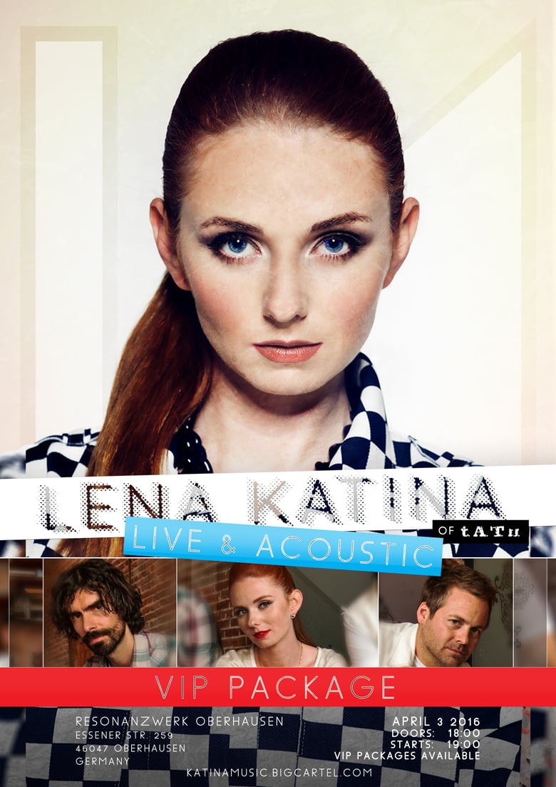 Image of Lena Katina Live & Acoustic Show VIP Package