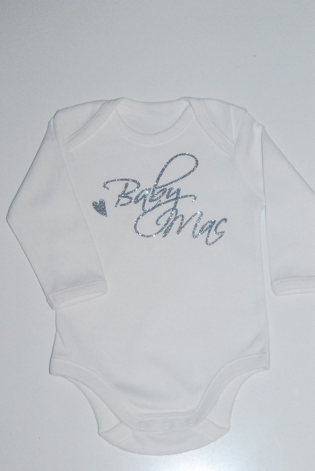 personalised baby romper