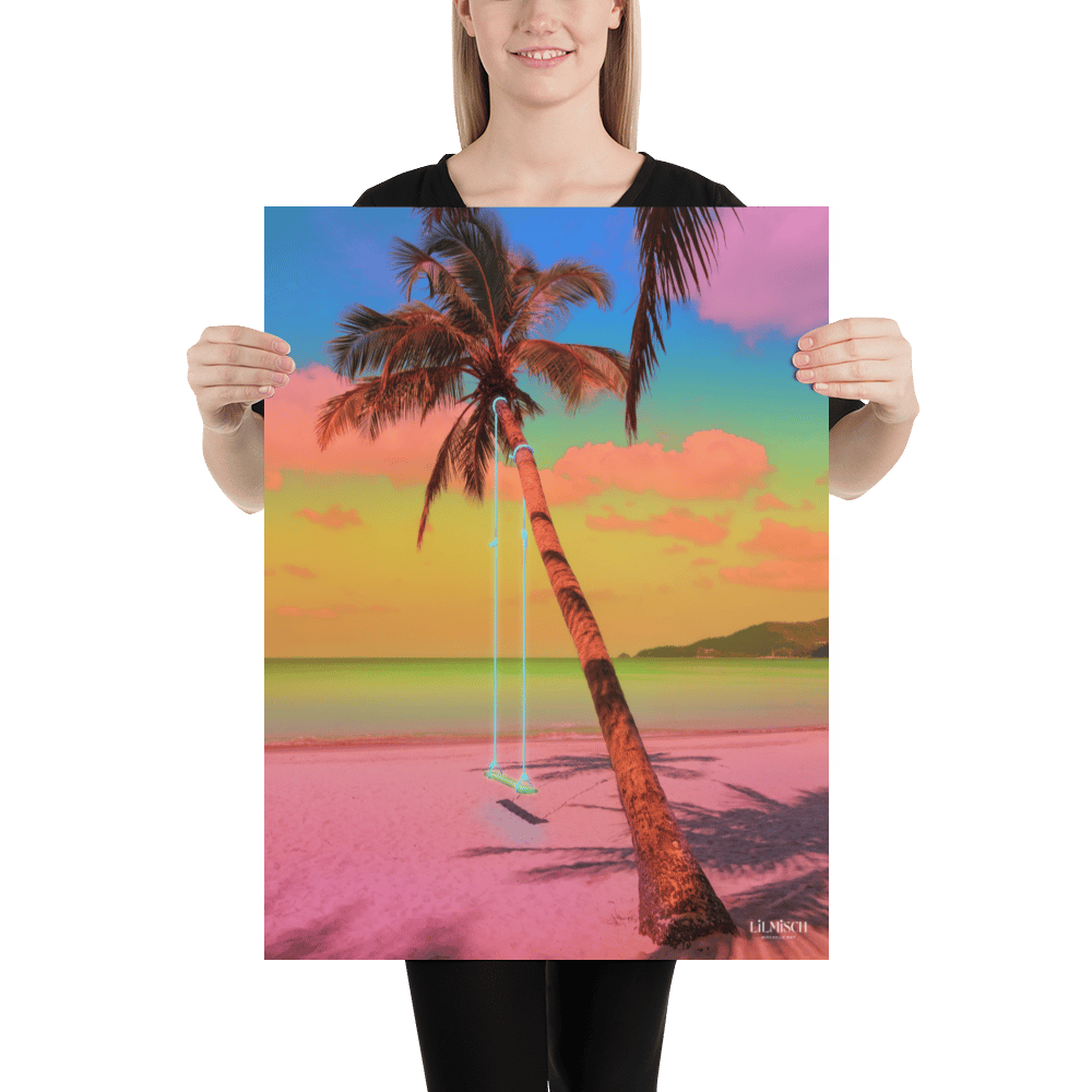 Large Poster: "Palm Swings"