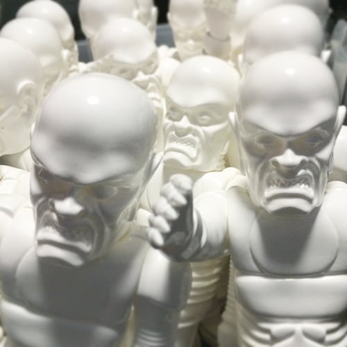 Image of The Iron Monster Blank White