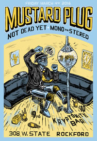 Image 1 of Mustard Plug gig poster