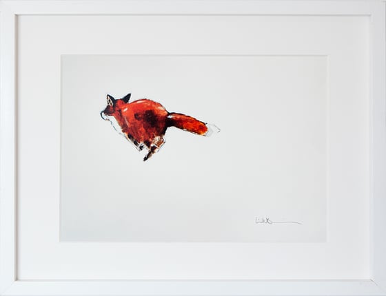 Image of A5/A4 Print # Fox - 100KR/250KR
