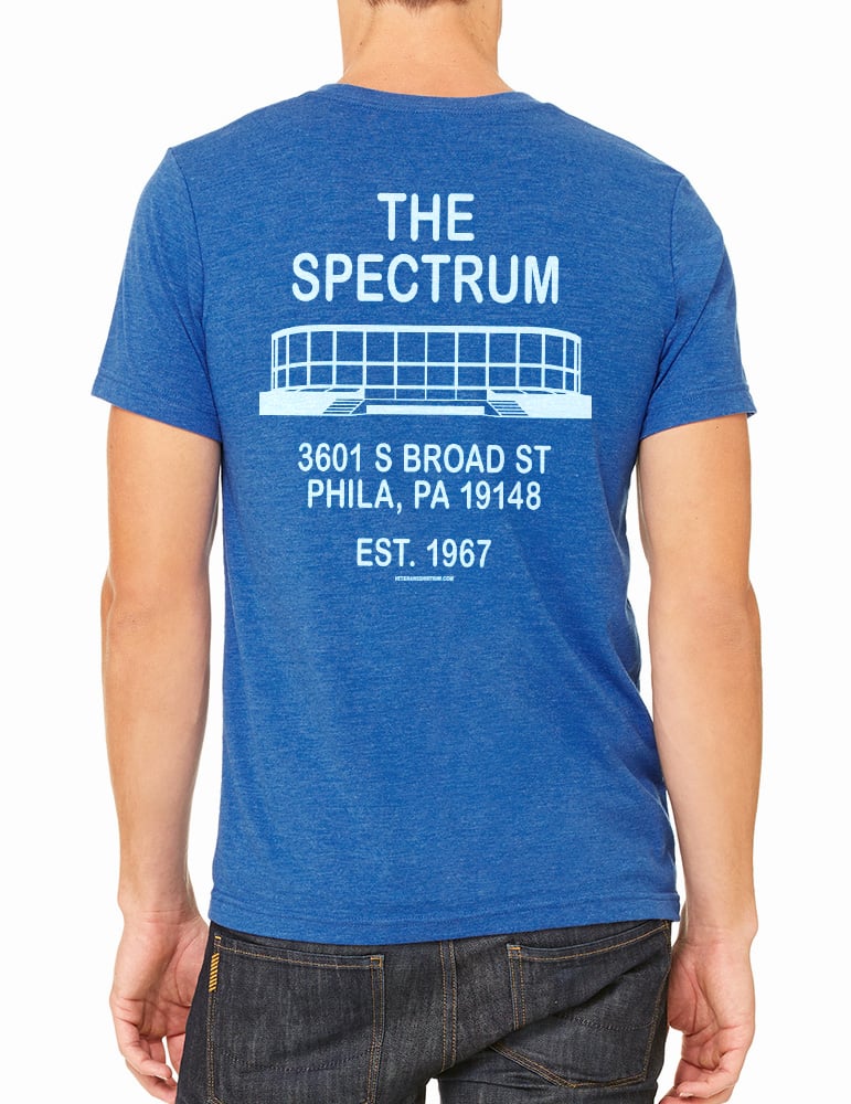 philadelphia spectrum t shirt