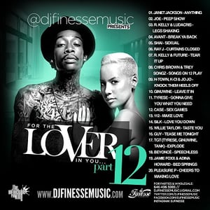 Image of FOR THE LOVER IN YOU MIX (SEX SONGS) VOL. 12