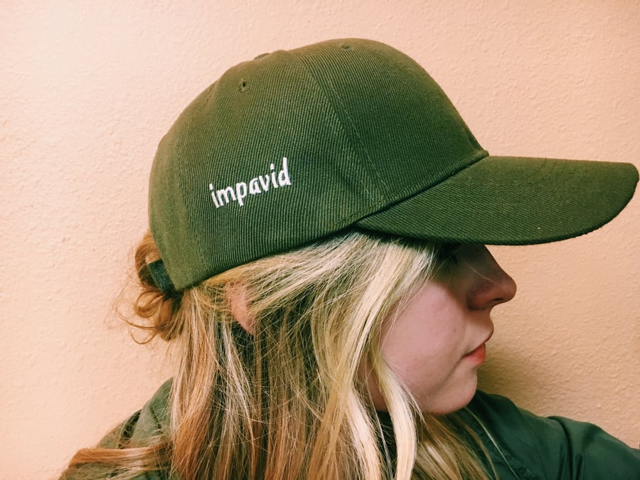Image of Impavid Baseball Cap (Olive) 