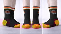 Image 3 of RBG 19' Fitted Socks