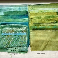 Image 3 of Hand-dyed fabrics