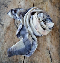 Image 4 of Eco Print silk shawl/wrap