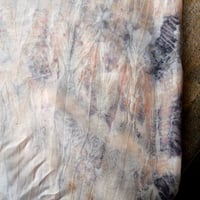 Image 4 of Eco print silk shawl