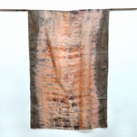 Image 1 of Eco print silk shawl
