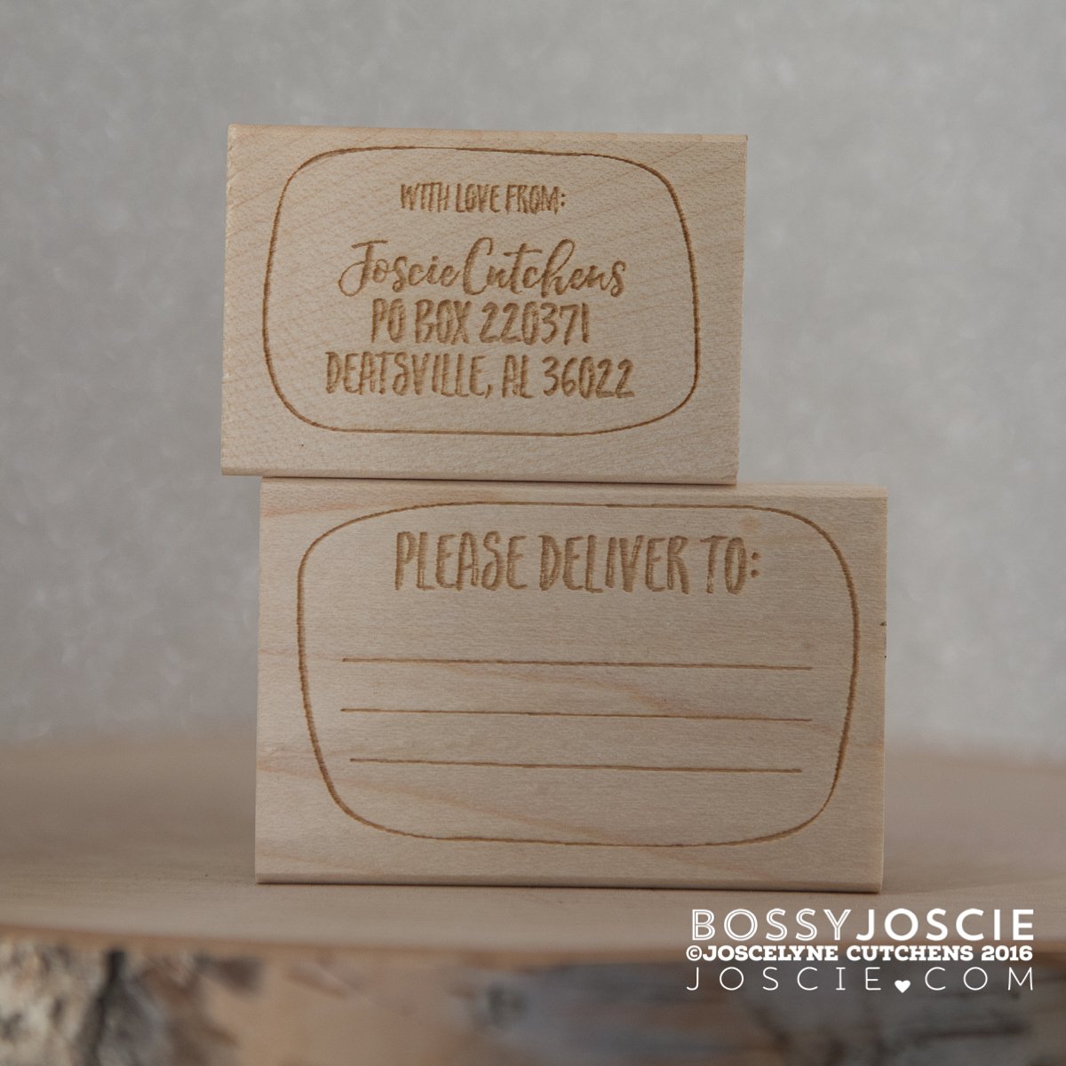 Image of Personalized With Love Return Address