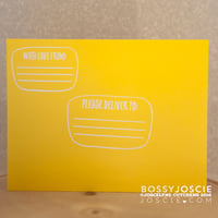Image 3 of With Love Return Address Stamp