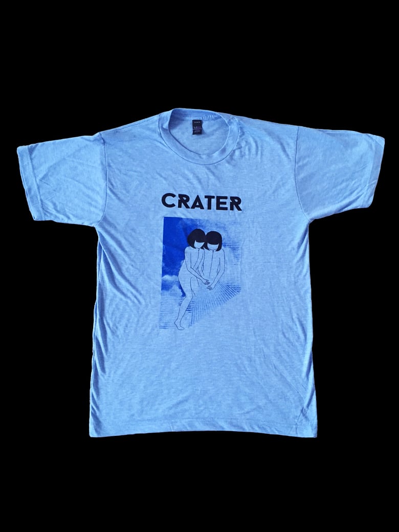 Image of HEAD IN THE CLOUDS Tee (Heather Blue)